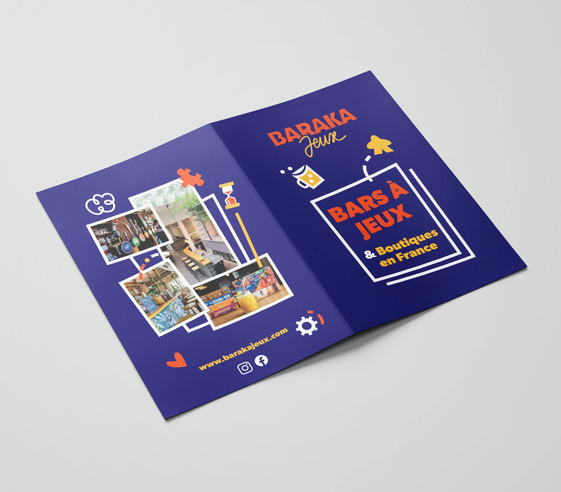 Plaquette commerciale Baraka Jeux recto