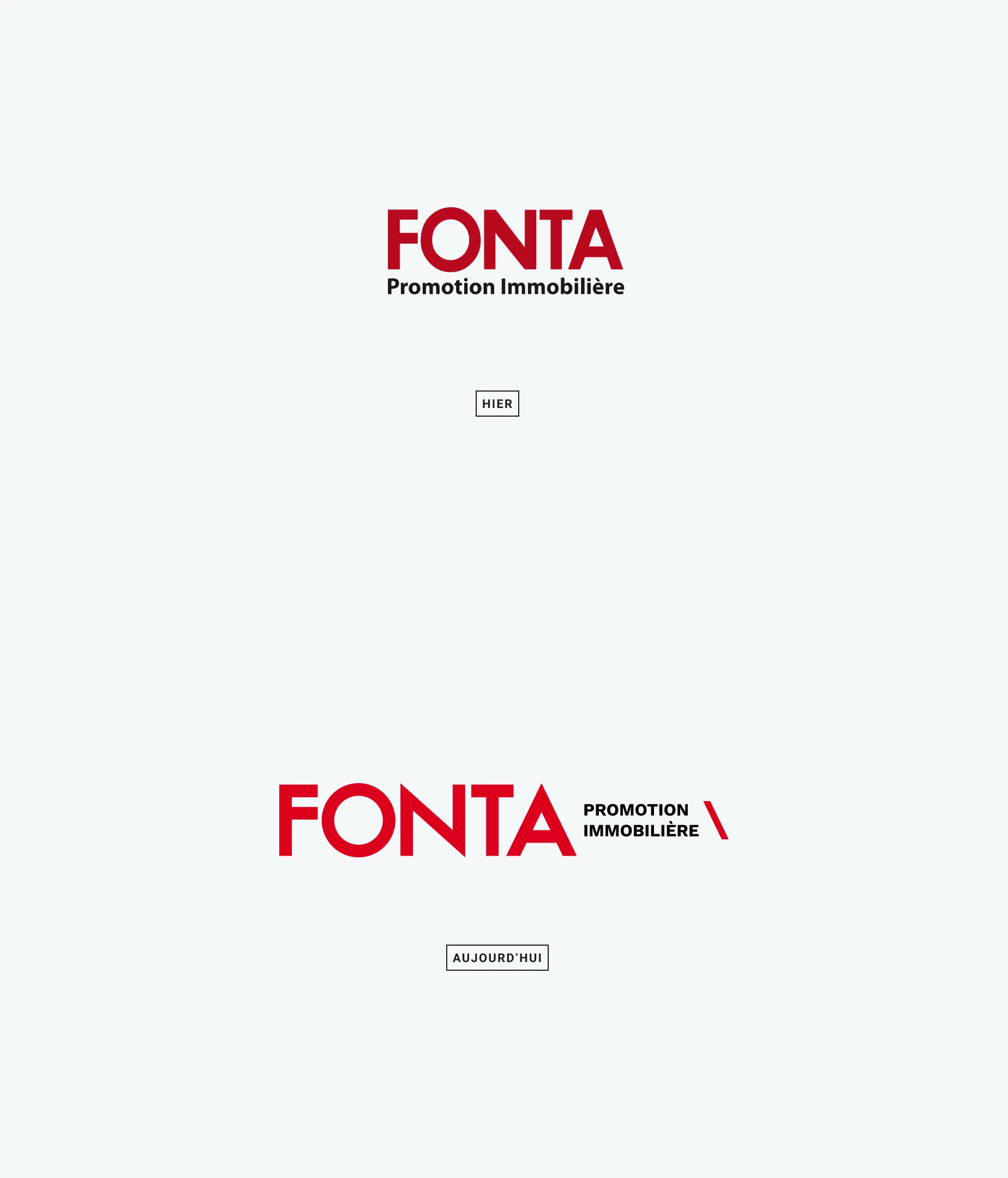 Rebranding logo Fonta