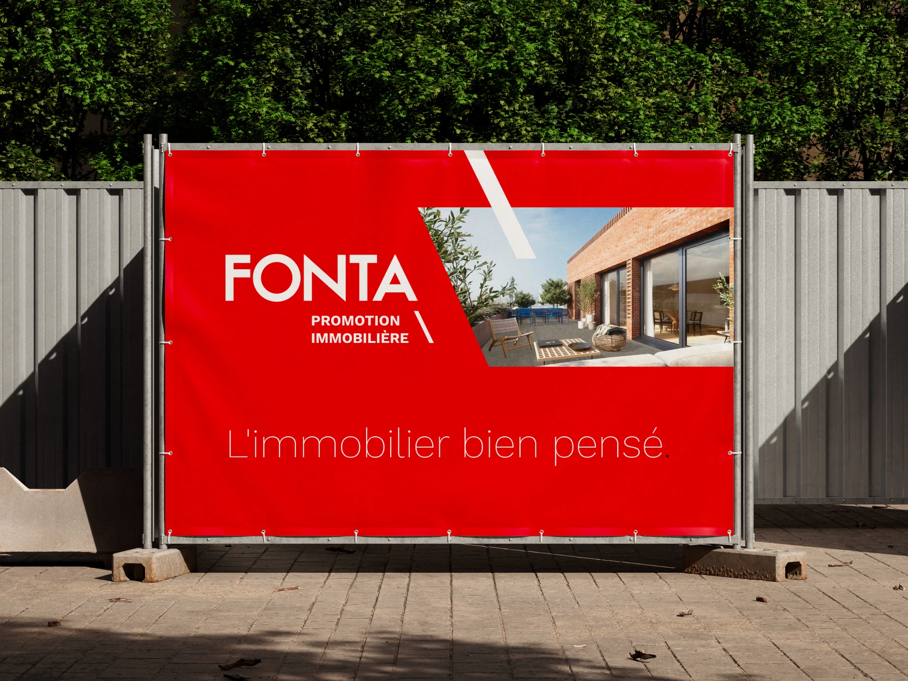 Bache de chantier Fonta