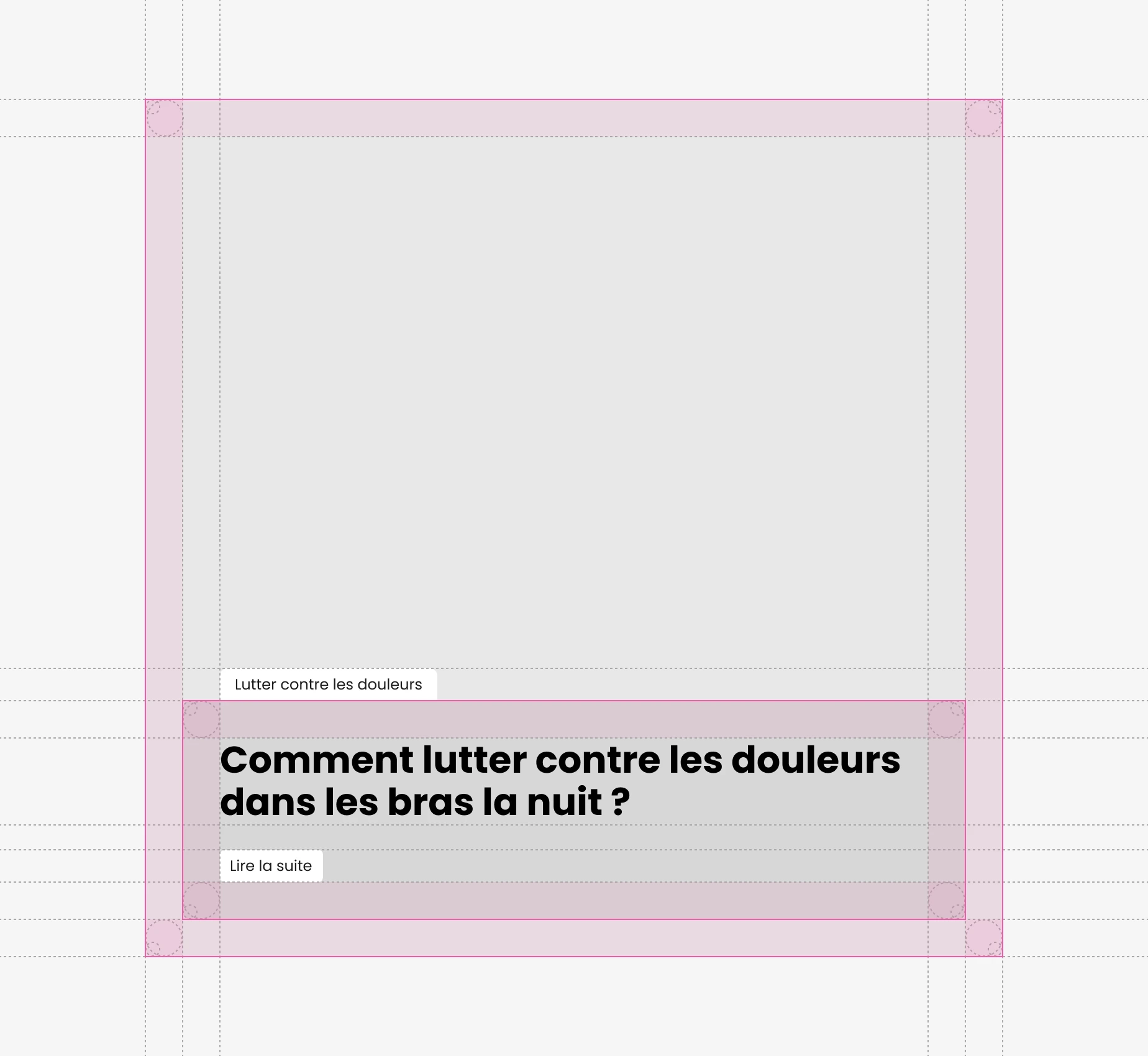 UX/UI design matrice site mon oreiller et moi
