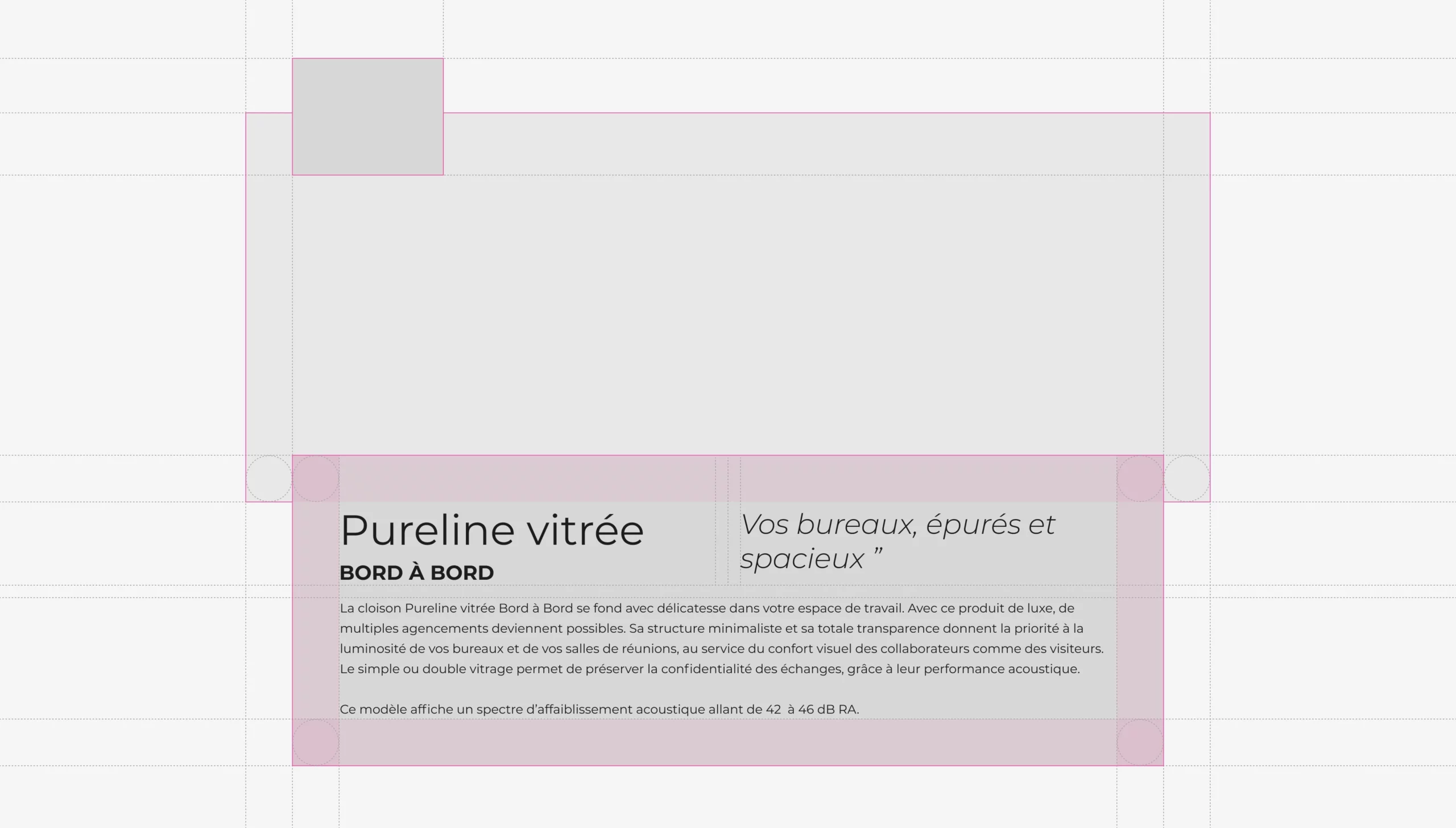 UX/UI design d'un module du site de Rouzès groupe