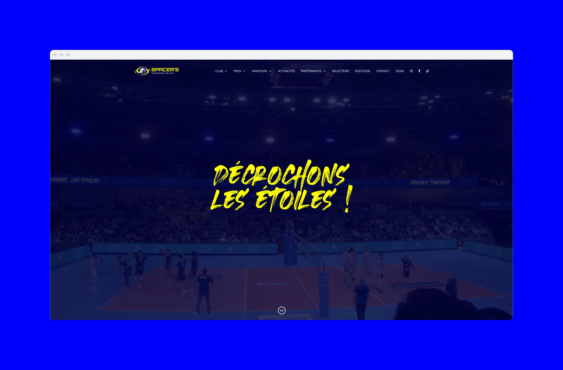 Site Spacer's Toulouse Volley 