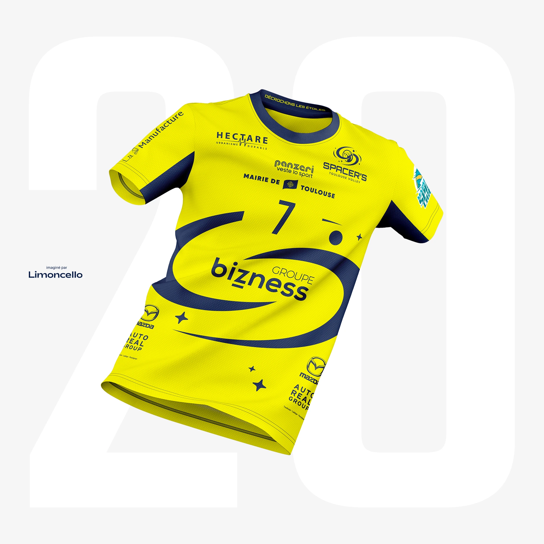 Maillot Spacer's Toulouse Volley 2021