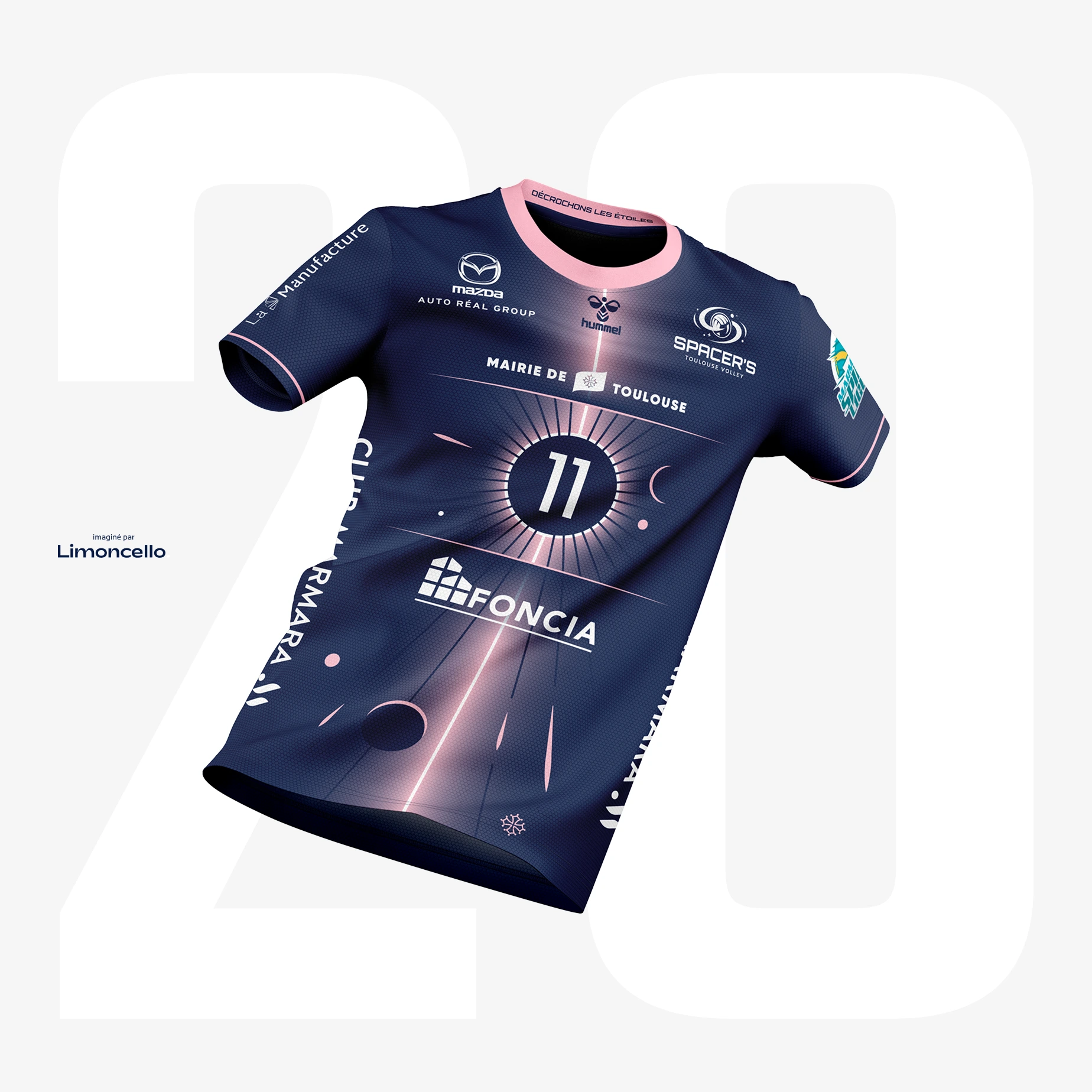 Maillot Spacer's Toulouse Volley 2024
